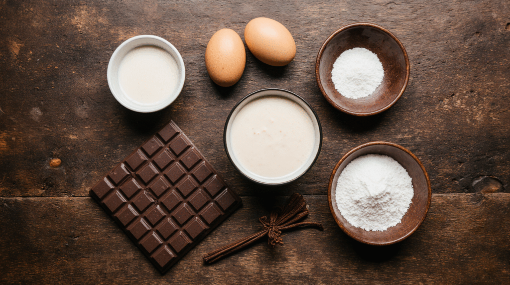 rich chocolate mousse ingredients