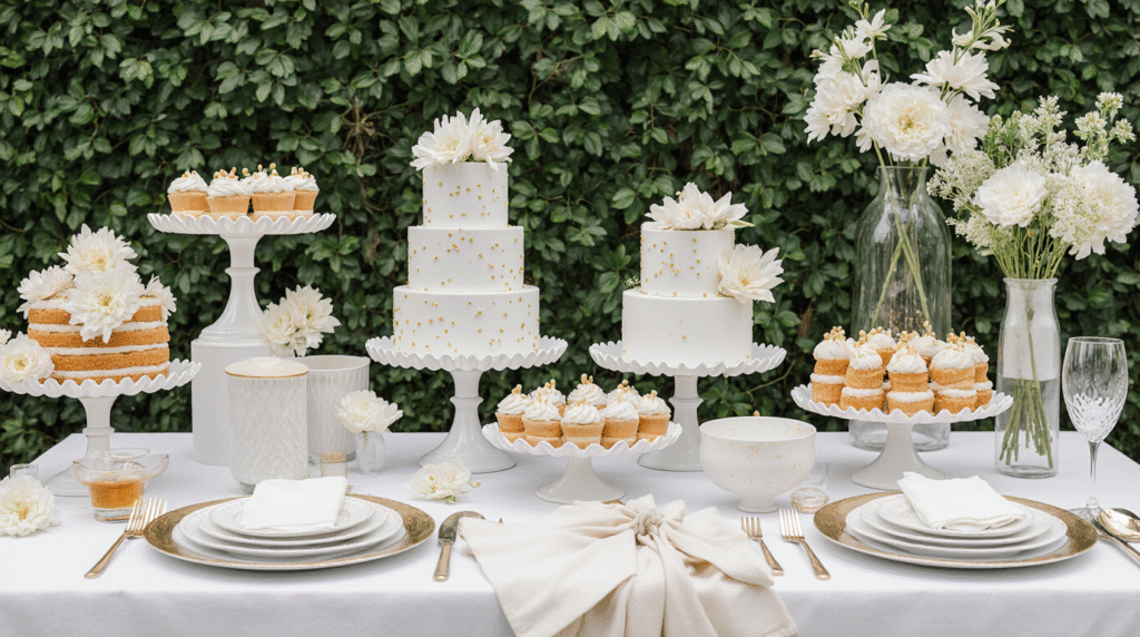 trending in dessert table design